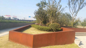 郸城耐候钢挡土墙